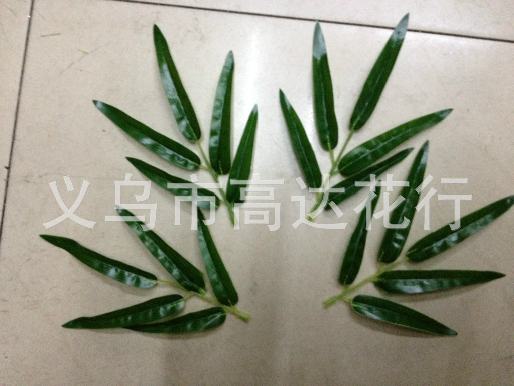 Simulation feel bamboo leaf simulation tape bamboo leaf decoration wholesale bamboo leaf simulation bamboo leaf