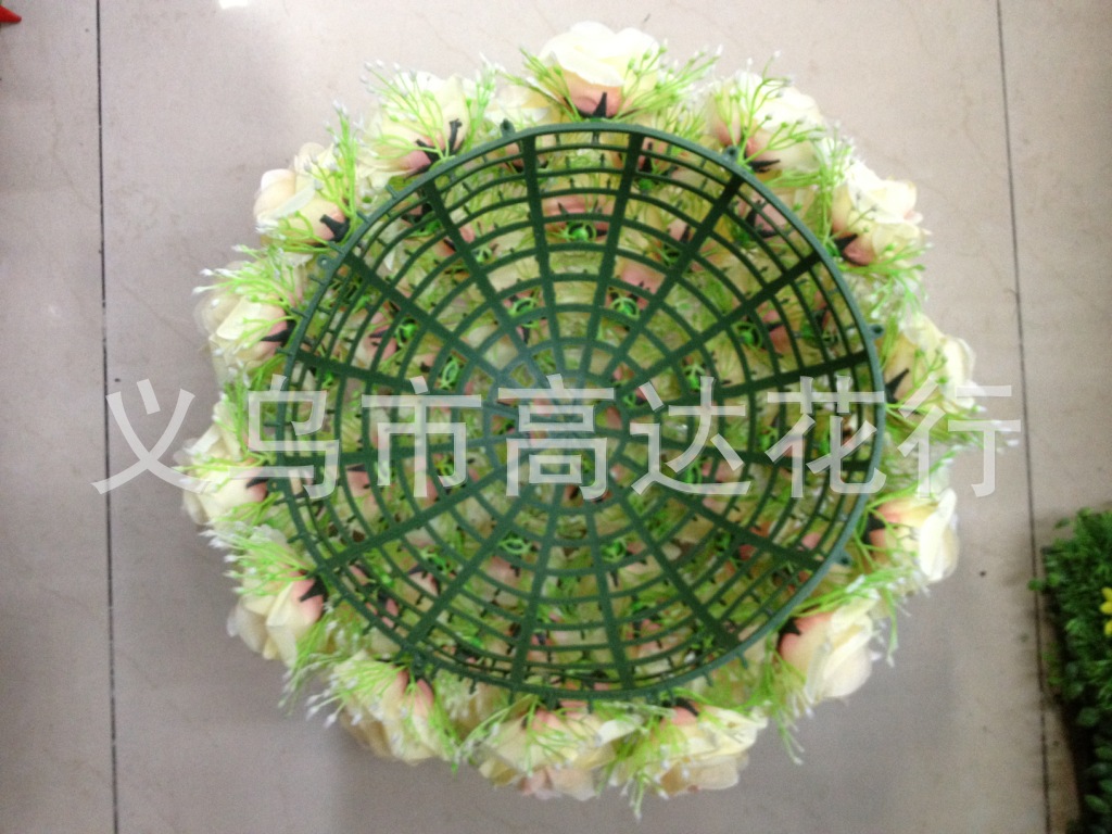 40 cm high-end artificial flower rose artificial flower head artificial flower silk flower details Picture