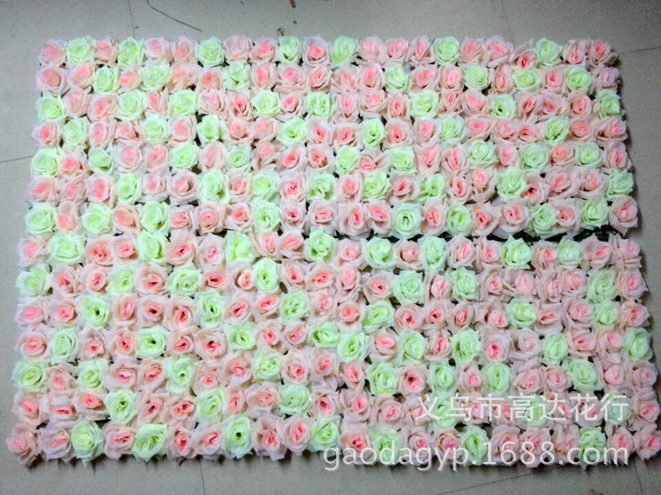 Simulated high-end rolled rose petals, simulated Korean rose petals, simulated flower column dedicated flower petals details Picture