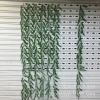 Hot-selling 1.8-meter special offer: Silk-screened willow leaves, silk-screened bamboo leaves, fake bamboo leaves, bamboo leaves and rattan strips. Factory direct sales and wholesale Specification image