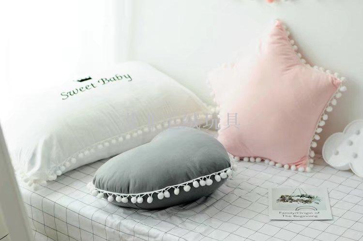 Bola bola nuevo INS estrellas amor almohada de peluche peluche juguete details Picture