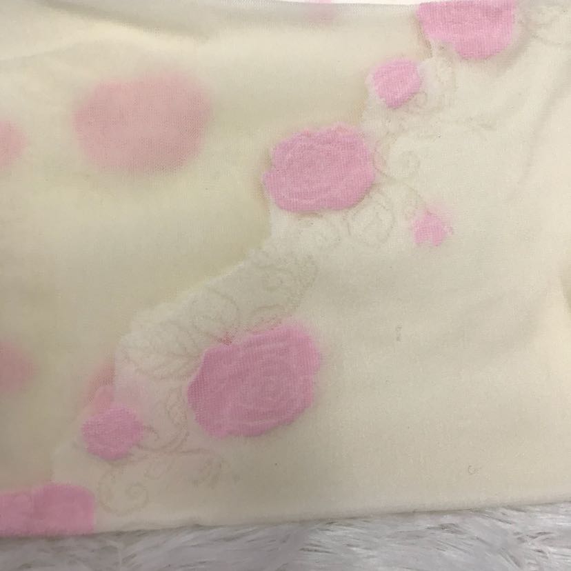 Tianyan Weimei rose jacquard pantyhose Women's Socks Socks Base Socks Beige 92% nylon 8% spandex Specification image
