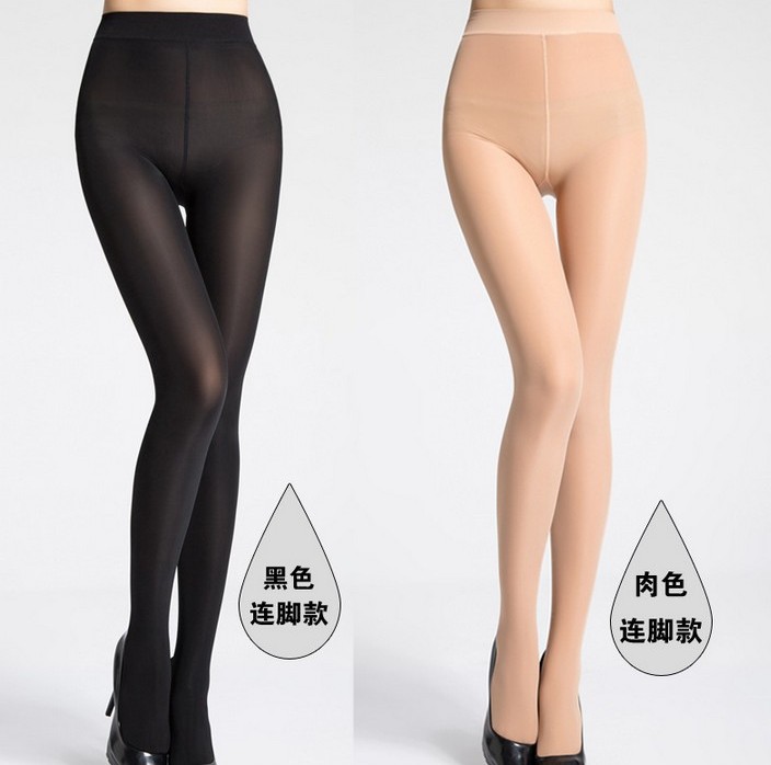 Non-hook steel stockings 15D micro-pressure freely cut seamless slimming stockings pantyhose Magic stockings details Picture
