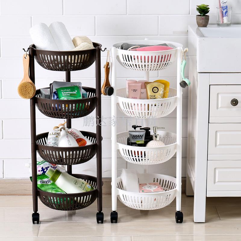 Kitchen storage racks, fruit and vegetable racks, corner racks, wheeled storage racks, mobile organizing racks, multi-layer options available