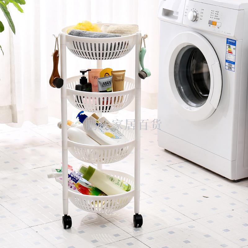 Kitchen storage racks, fruit and vegetable racks, corner racks, wheeled storage racks, mobile organizing racks, multi-layer options available Application Scenario