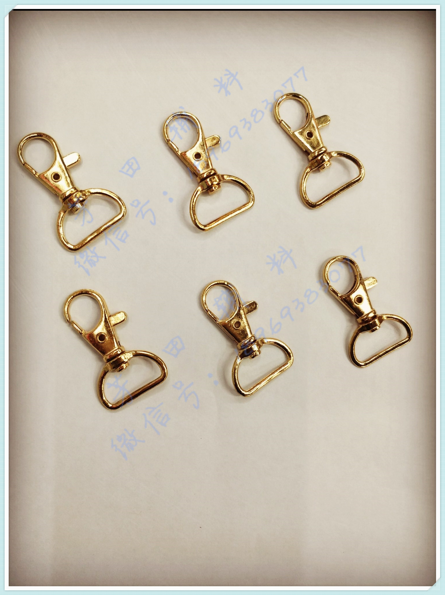 20 inner diameter alloy dog hook, gold-like hanging buckle Application Scenario