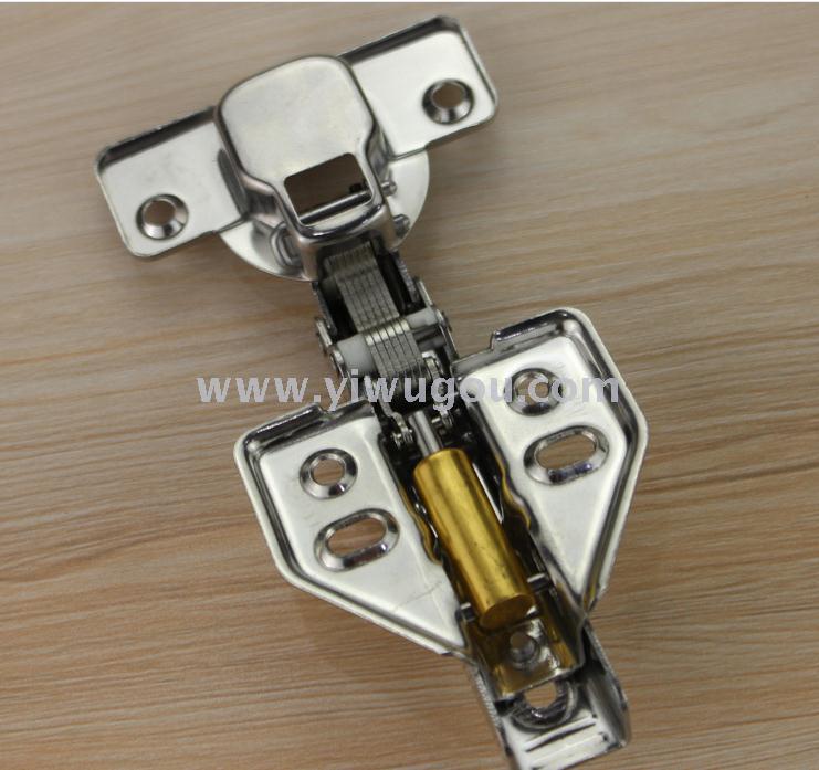 Stainless steel aircraft base i hydraulic hinge copper rod buffer hinge cabinet damping hinge A-0501 Specification image