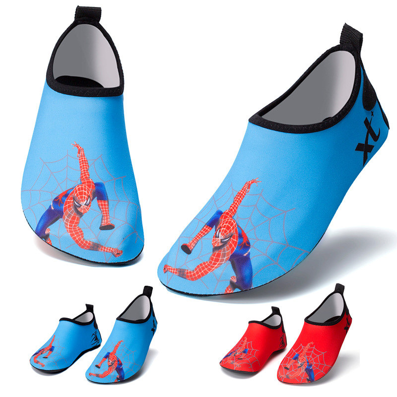 Children's printed comfortable soft bottom diving beach barefoot breathable leisure swimming shoes thumbnail