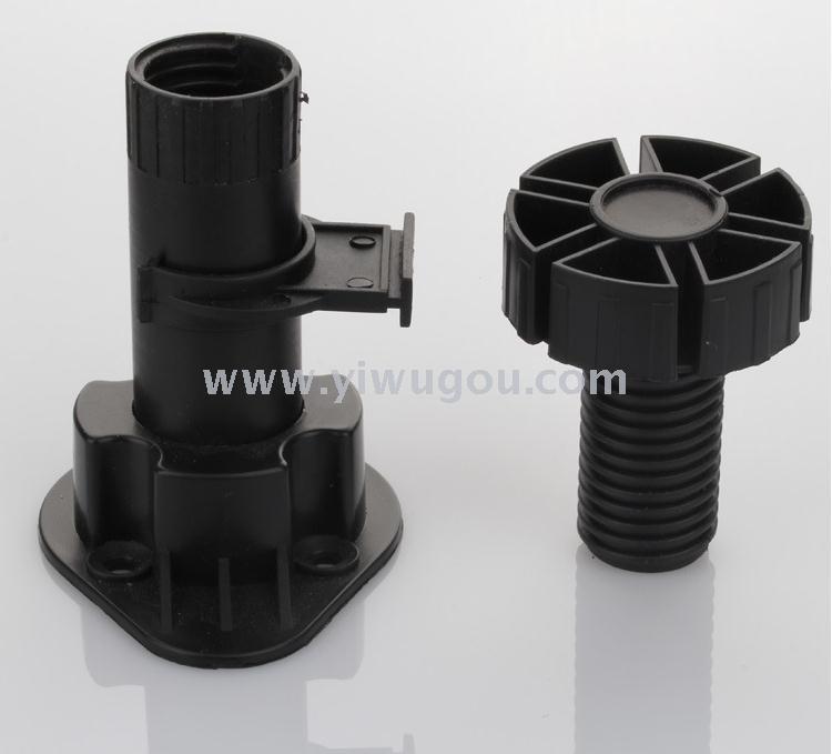 CH-1088 low-price adjustable plastic cabinet legs, furniture legs, sofa legs, plastic adjustable legs, 10 points Application Scenario