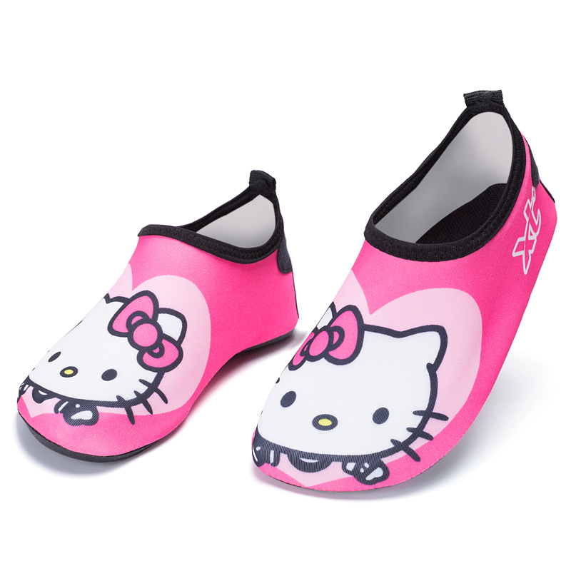 Children's beach shoes water - going snorkeling treadmill shoes non - slip swimming shoes bare foot skin soft shoes