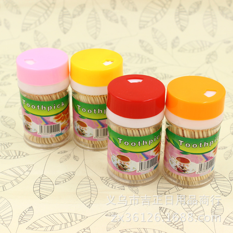 Fine disposable bamboo toothpick travel portable toothpick hotel toothpick home toothpick manufacturers direct sales details Picture