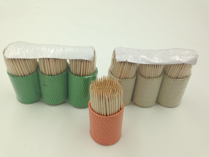 Single-head toothpick paper box for family bamboo toothpick tube for travel portable package manufacturers direct sales thumbnail
