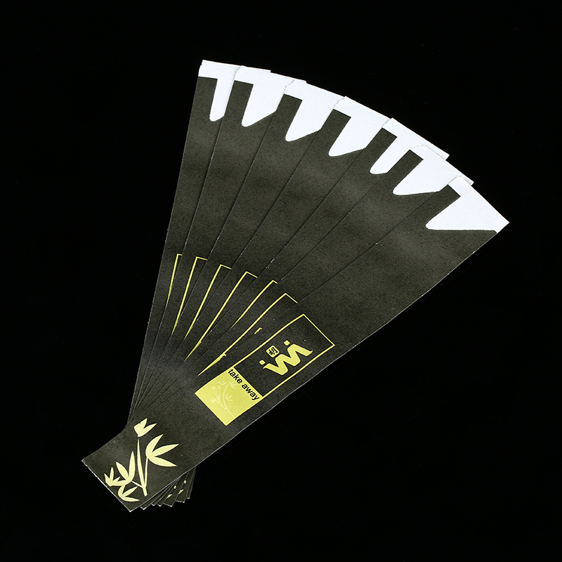 日用品一次性打包筷子环保卫生竹筷纸袋包装餐具厂家印制logo批发