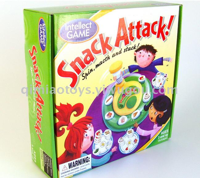 New rotary snack puzzle table toy rotary snack intelligence multiplayer game
