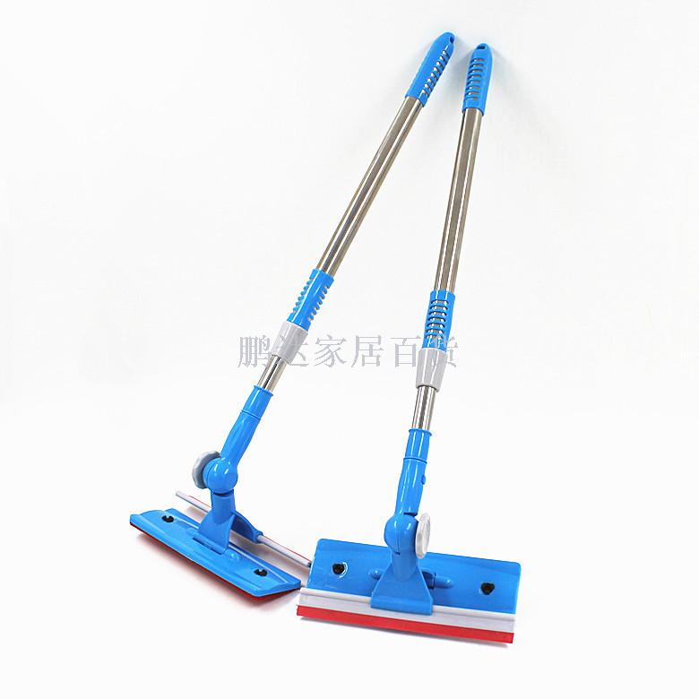 小飞机擦窗器 不锈钢伸缩杆玻璃刮 义乌新奇特热卖擦玻璃拖把