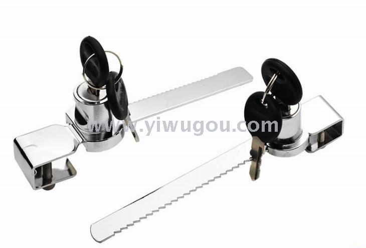 Little Doctor brand 318 window lock, sliding door lock, sliding door Lock, 318 Glass lock, display cabinet glass door lock, large size details Picture