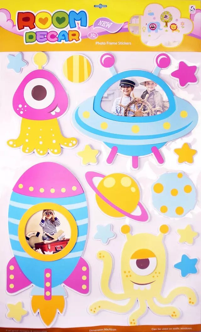EVA high-grade wall stickers layer upon layer 3D5D6D7D stereo stickers interior decoration stickers thumbnail