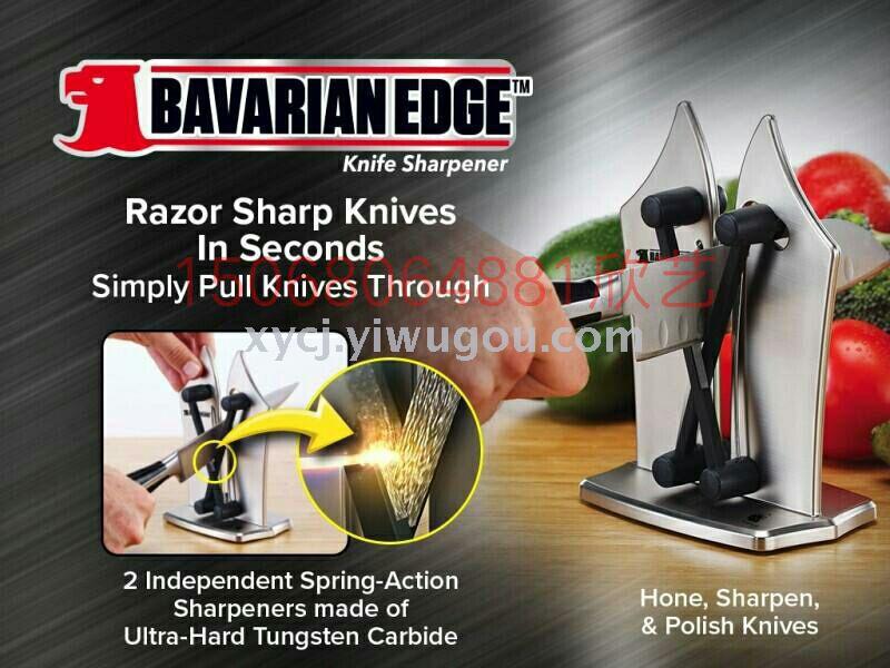 TV new Bavarian Edge Knife Sharpener Home whetstone New knife sharpener details Picture