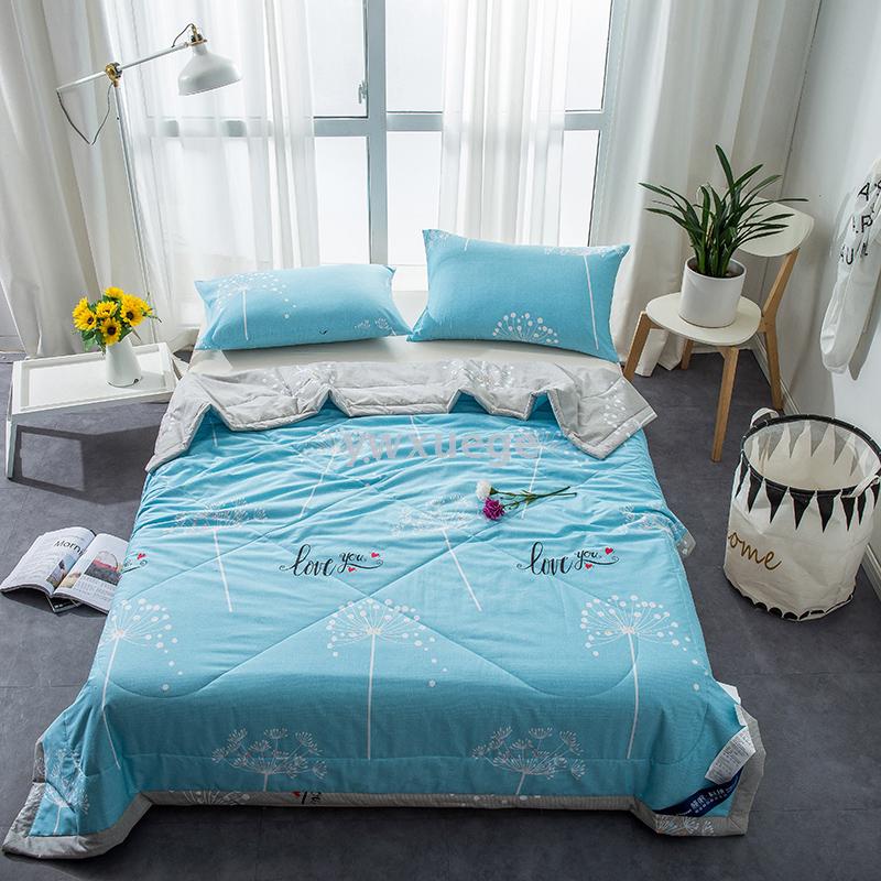 3d cotton-like twill printed summer air-conditioned quilt Application Scenario