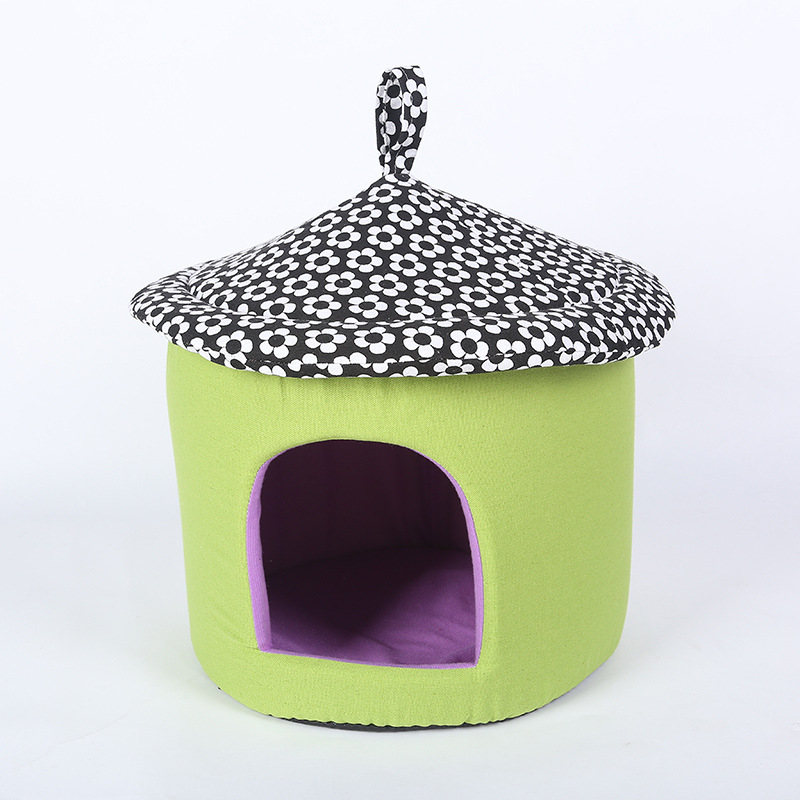 New Korean-style creative cup dog bed, detachable, comfortable and warm, pet dog bed, cat bed, villa manufacturer wholesale Application Scenario