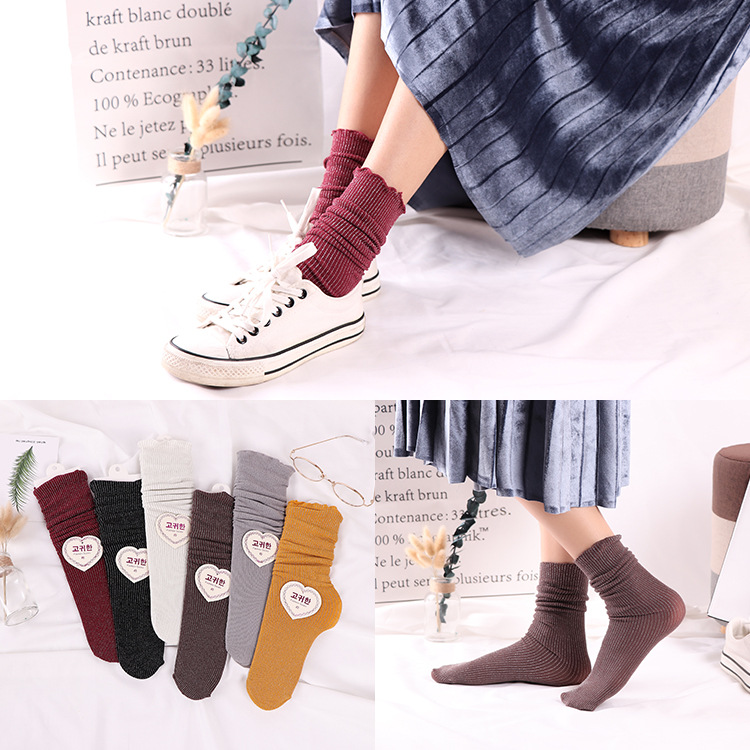 Pile stockings Spring thin velvet silver lace stockings Candyson loose loose pregnant stockings thumbnail