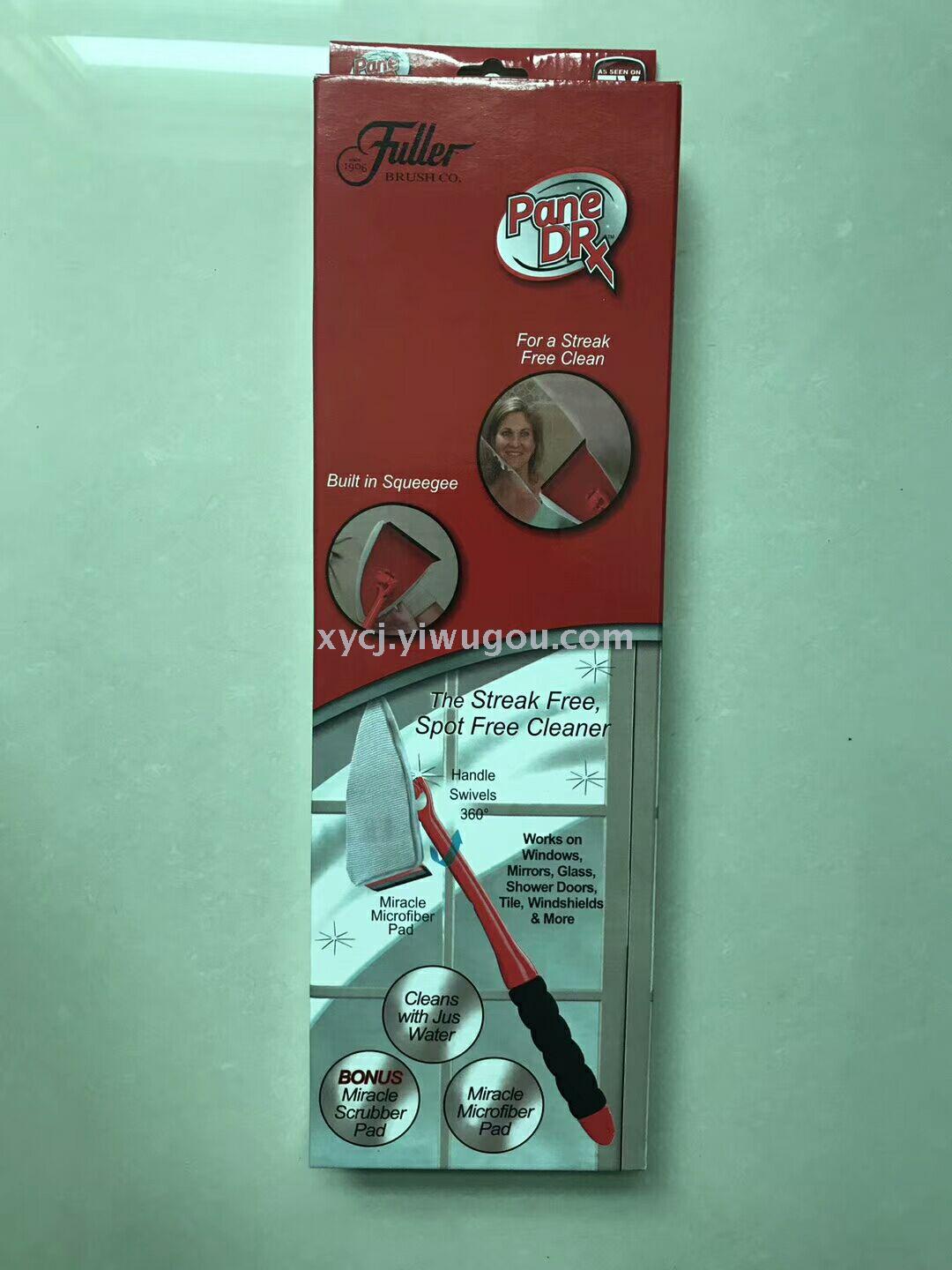 2018TV New type Glass cleaning brush fuller Brush Pane DR360-degree rotating telescopic cleaning brush Application Scenario