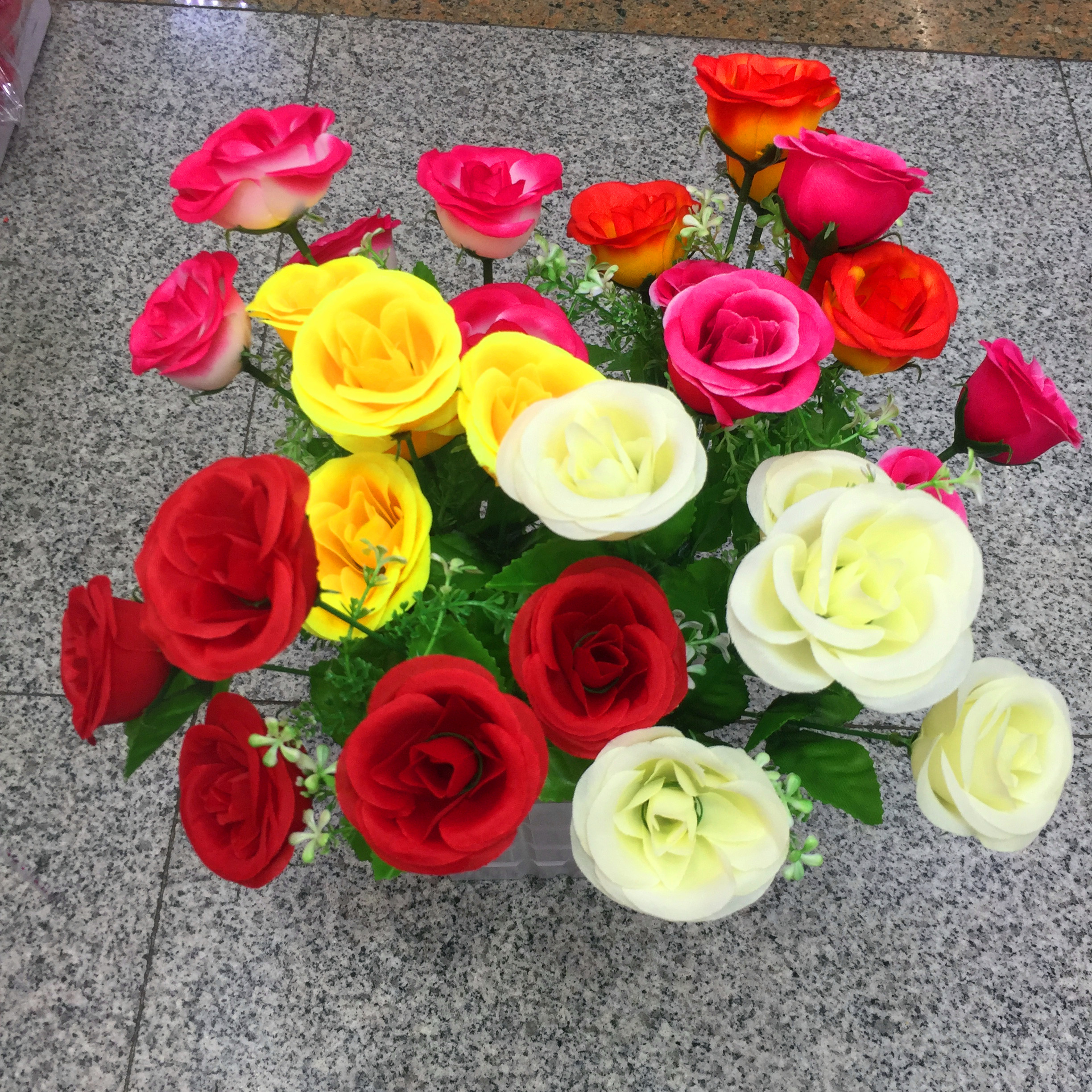 Simulated flower head lover rose Application Scenario