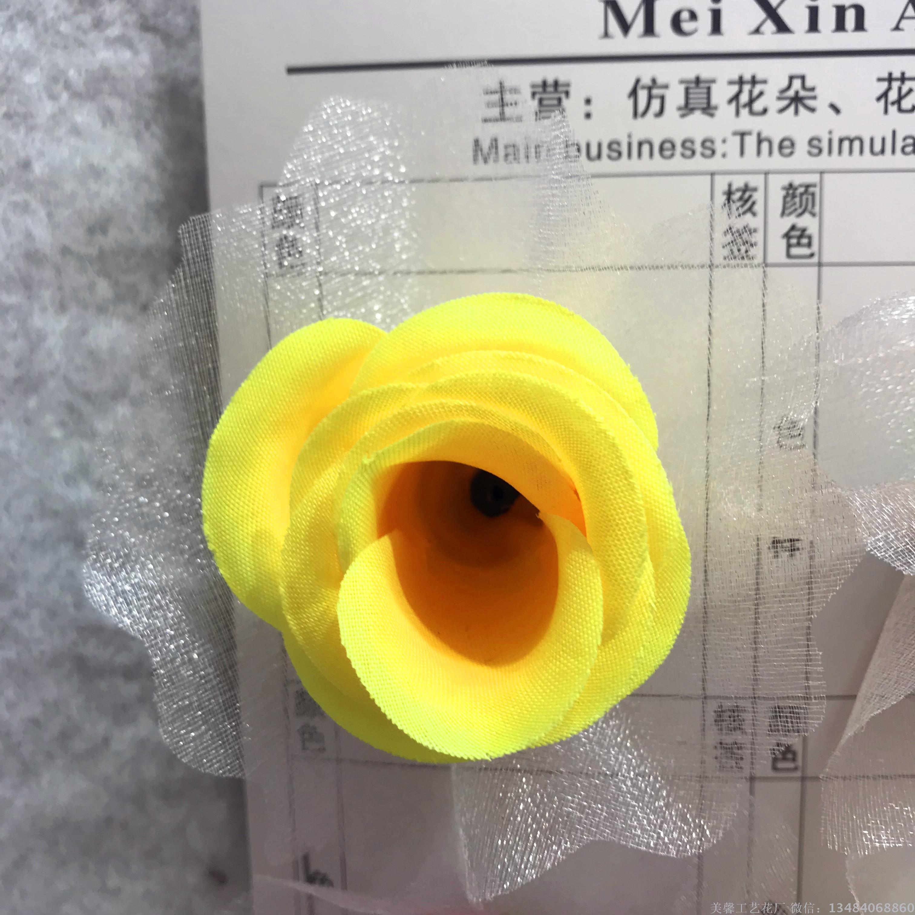 Rose flower simulation flower head artificial flower craft flower fragrance net bud silk flower Application Scenario
