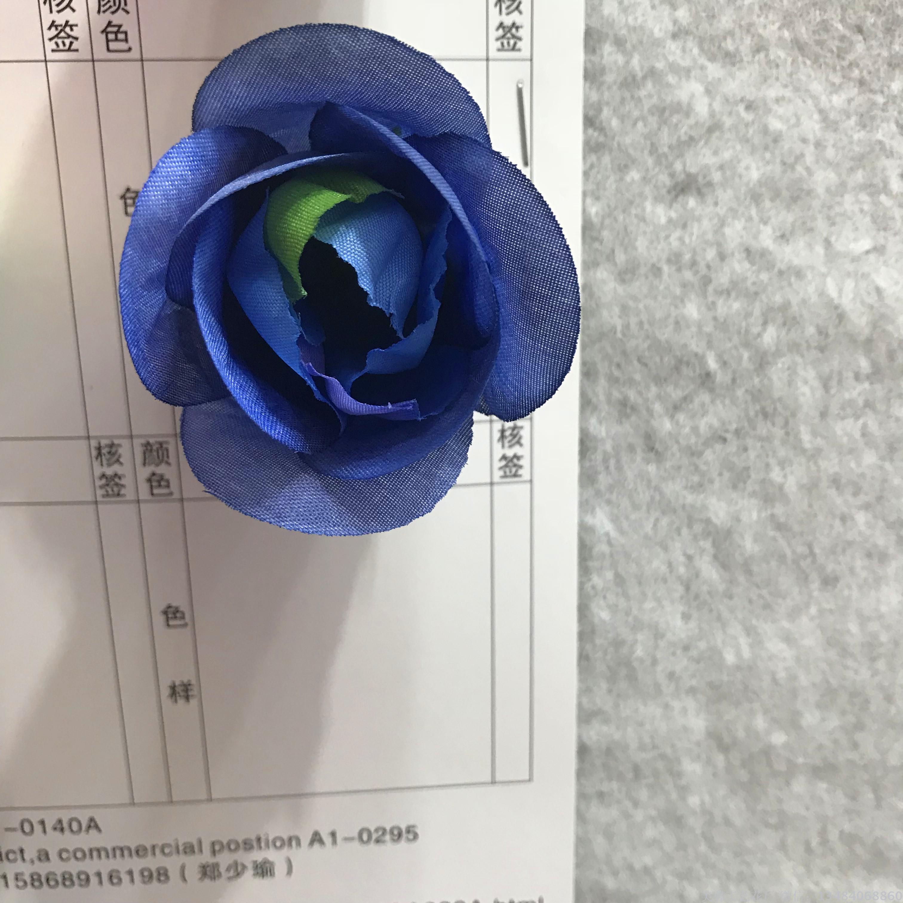Artificial flower heads, simulated flowers, silk flowers, silk fabric craft flowers Application Scenario