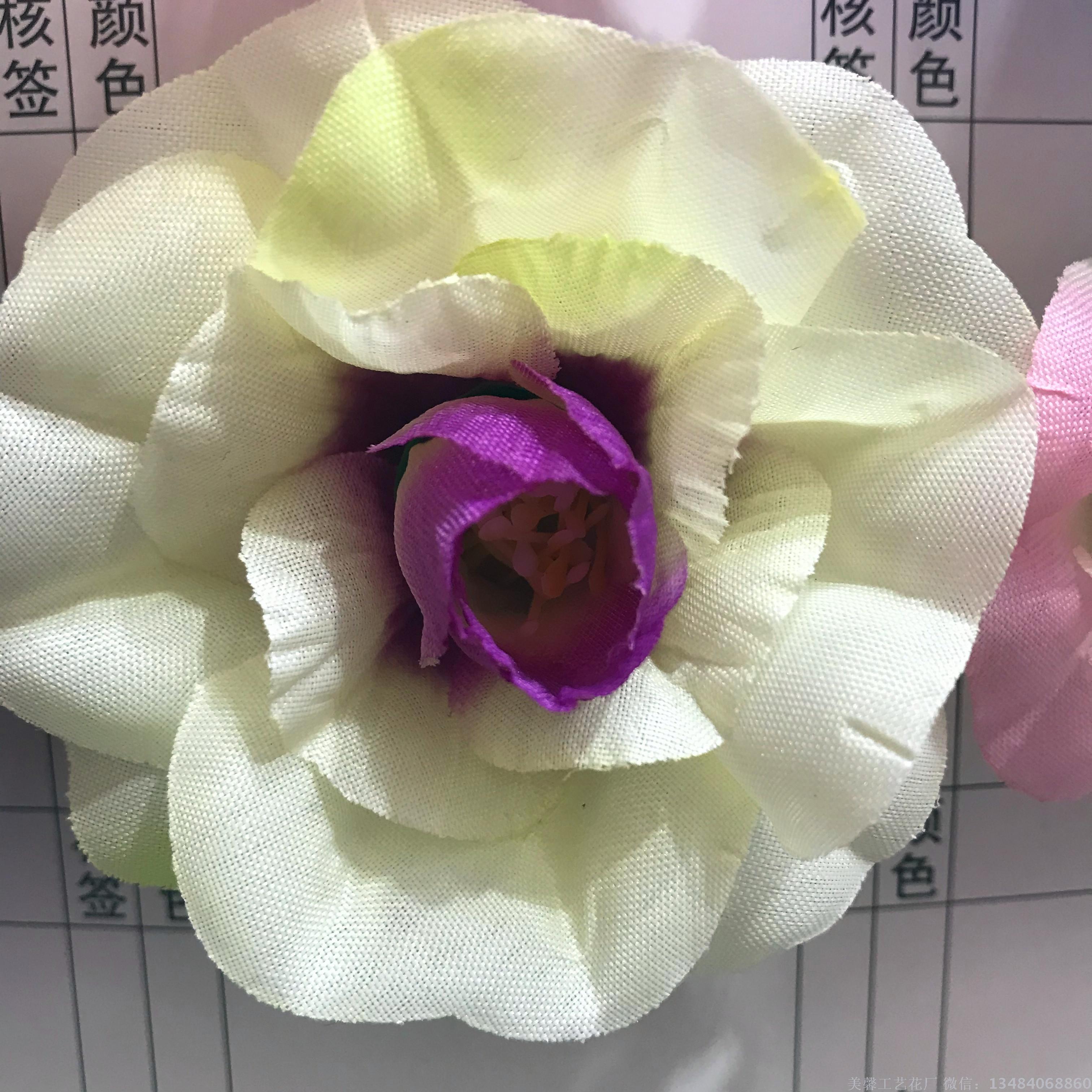 Artificial flower craftsmanship: flower heads, silk flowers, artificial flowers, lute hearts, and rose flowers Specification image