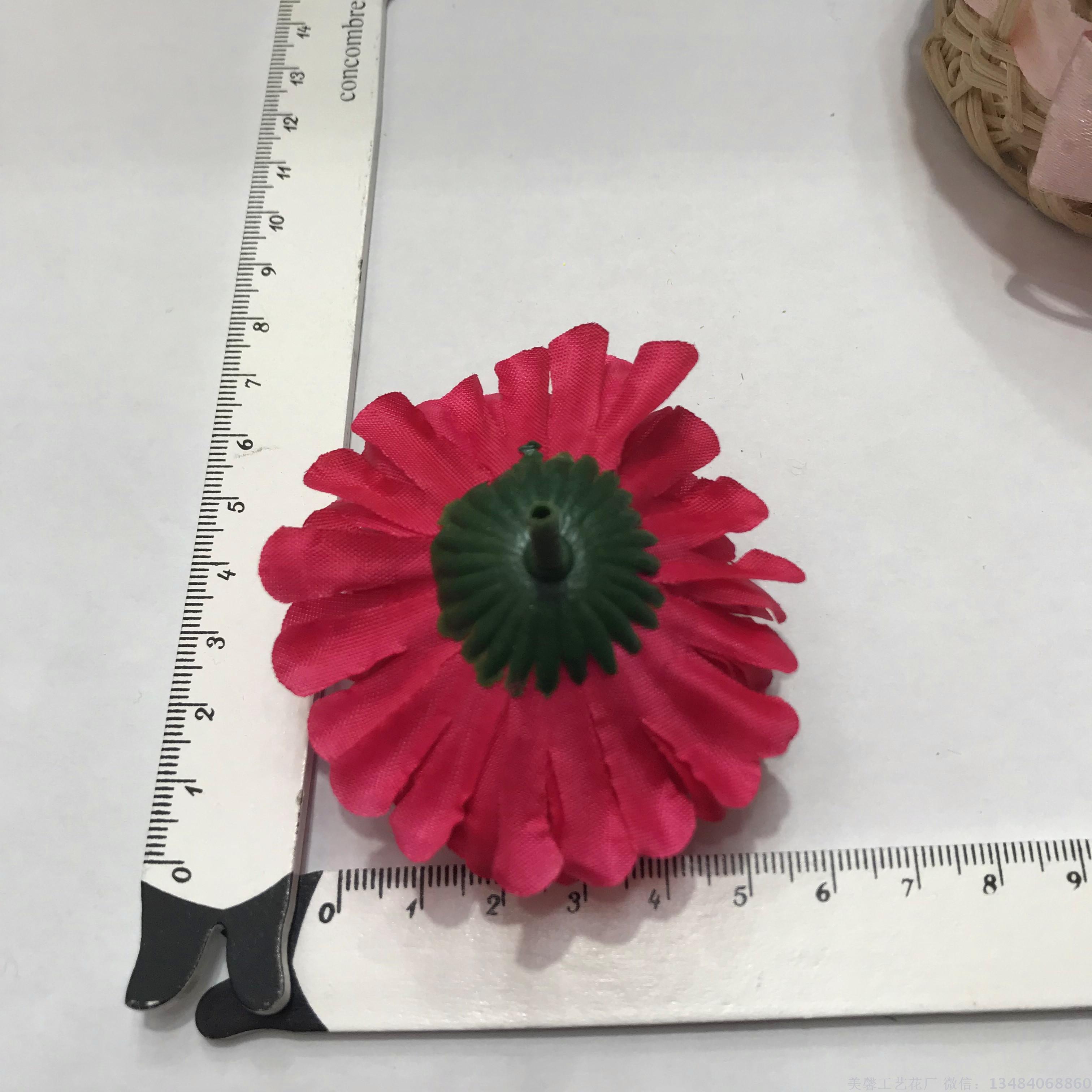 Artificial flower craft flower heads, accessories, and flower pieces are available for purchase. Custom orders based on samples are also available Specification image