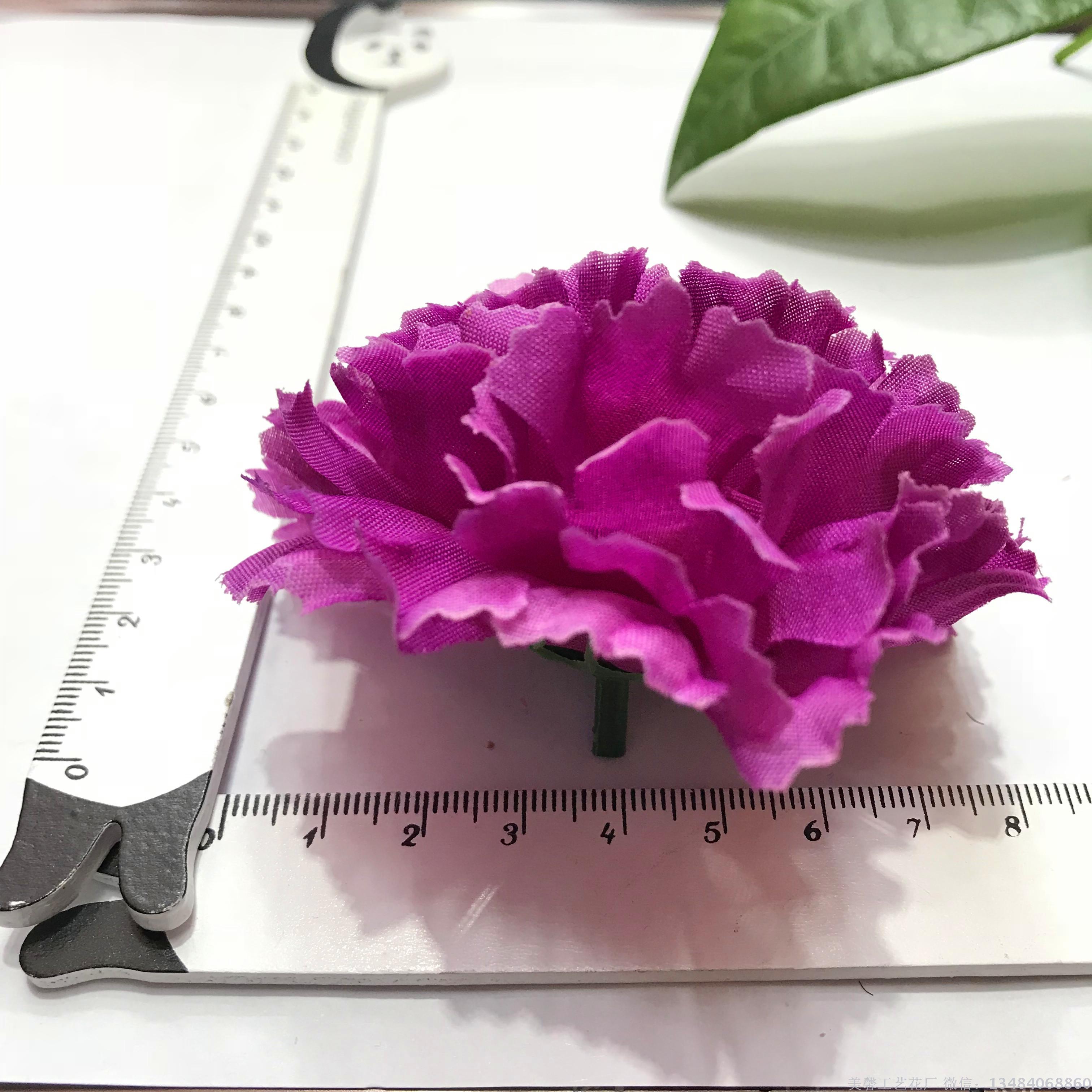 Artificial chrysanthemum flowers, artificial lilac flower heads, craft silk flowers, wedding accessories Specification drawing
