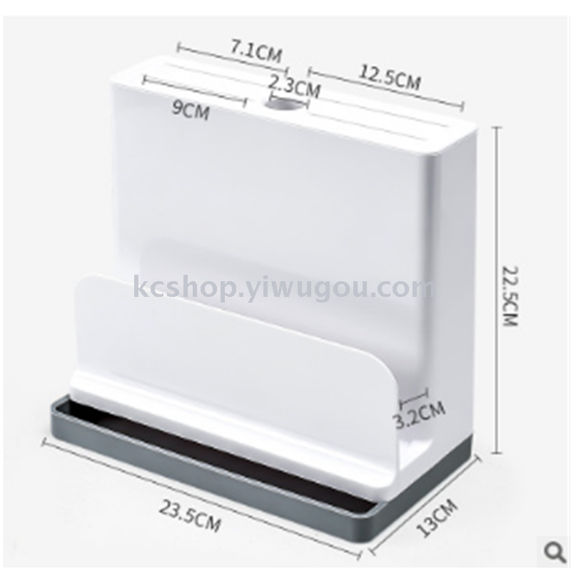 Kitchenware: knife rack, knife holder, household multi-functional cutting board rack, chopping board rack, knife storage rack Specification image