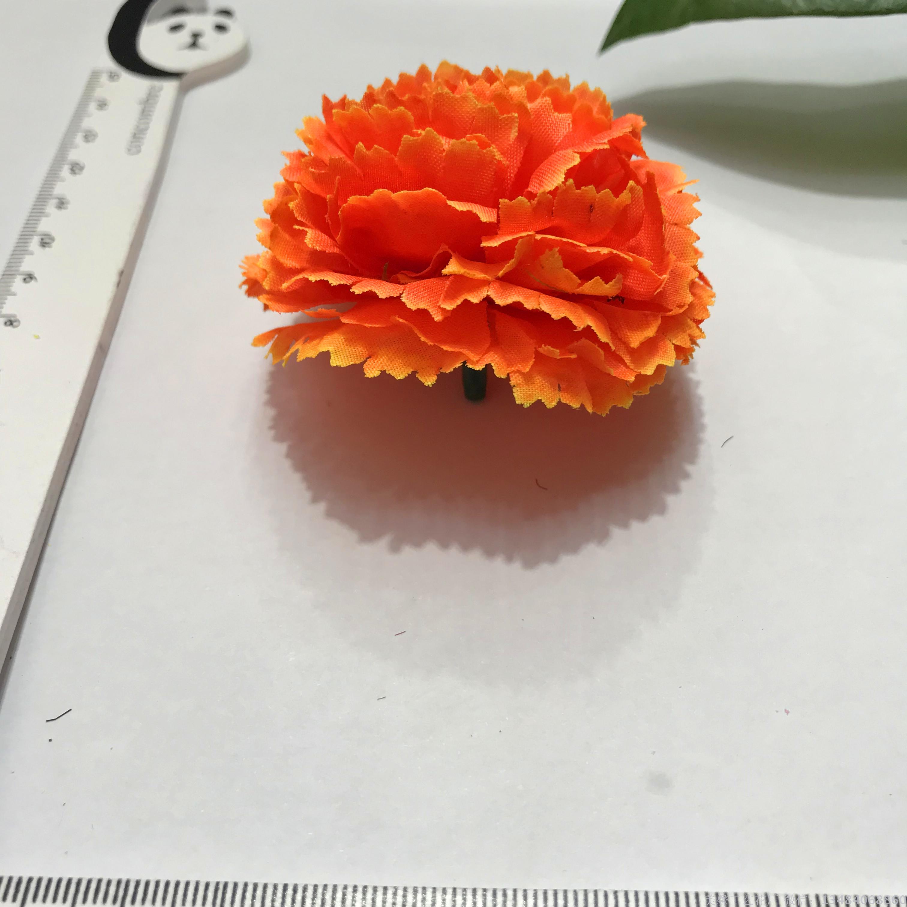 Small lilac flower simulation chrysanthemum head artificial silk fabric silk flower head accessories and supplies Specification drawing