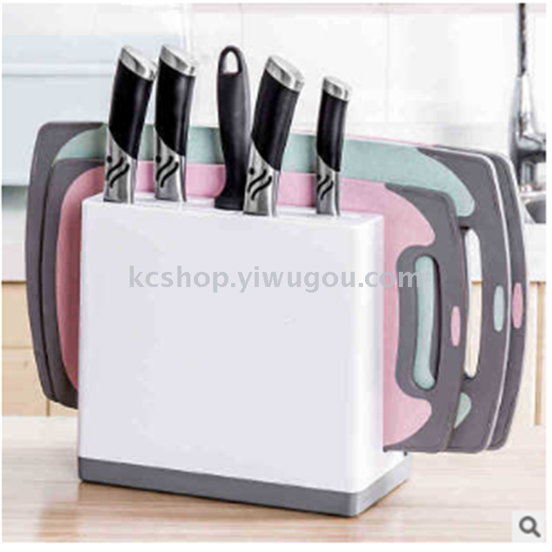 Kitchenware: knife rack, knife holder, household multi-functional cutting board rack, chopping board rack, knife storage rack details Picture
