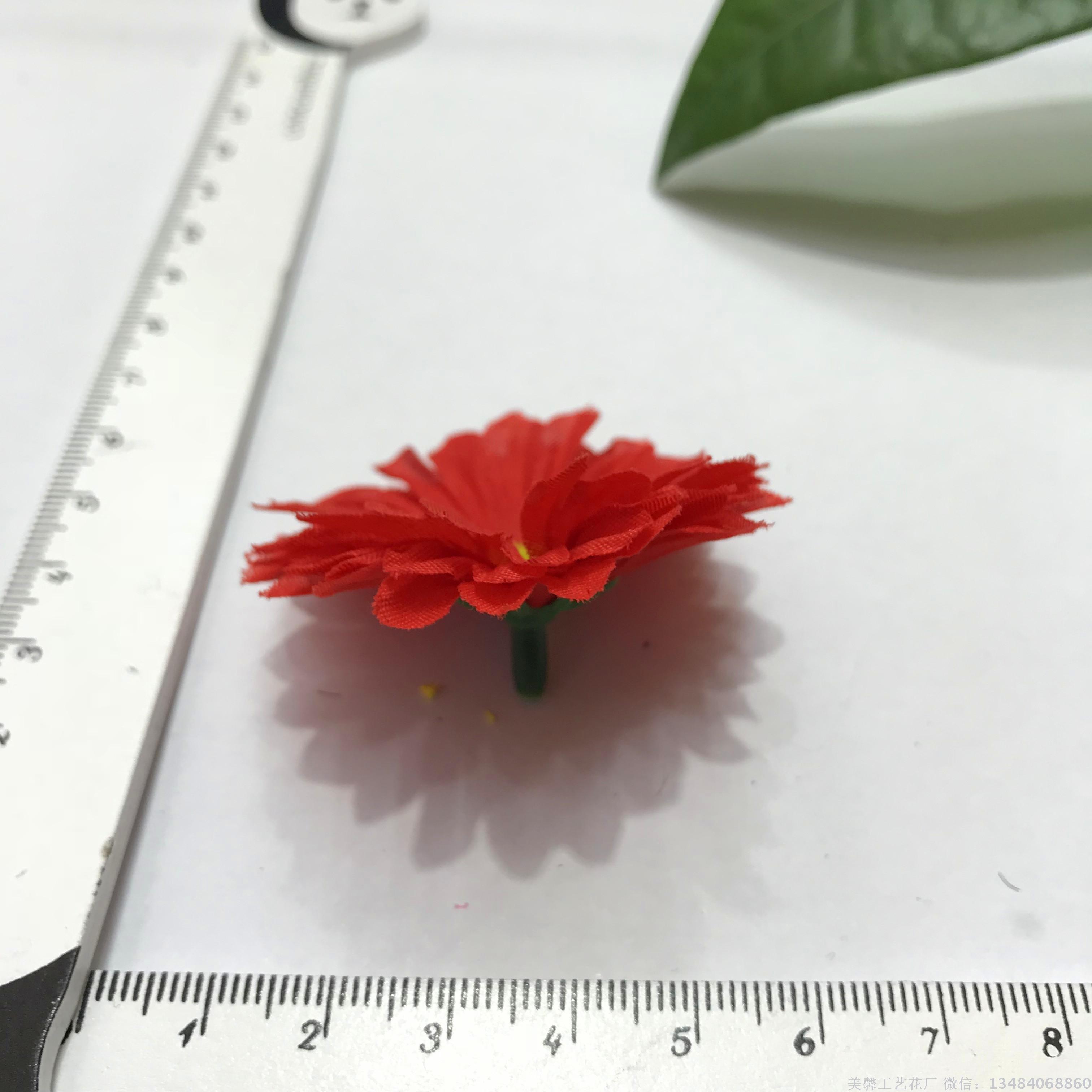 Small sun chrysanthemum flower artificial flower heads, artificial flower silk flower head accessories and supplies Specification image