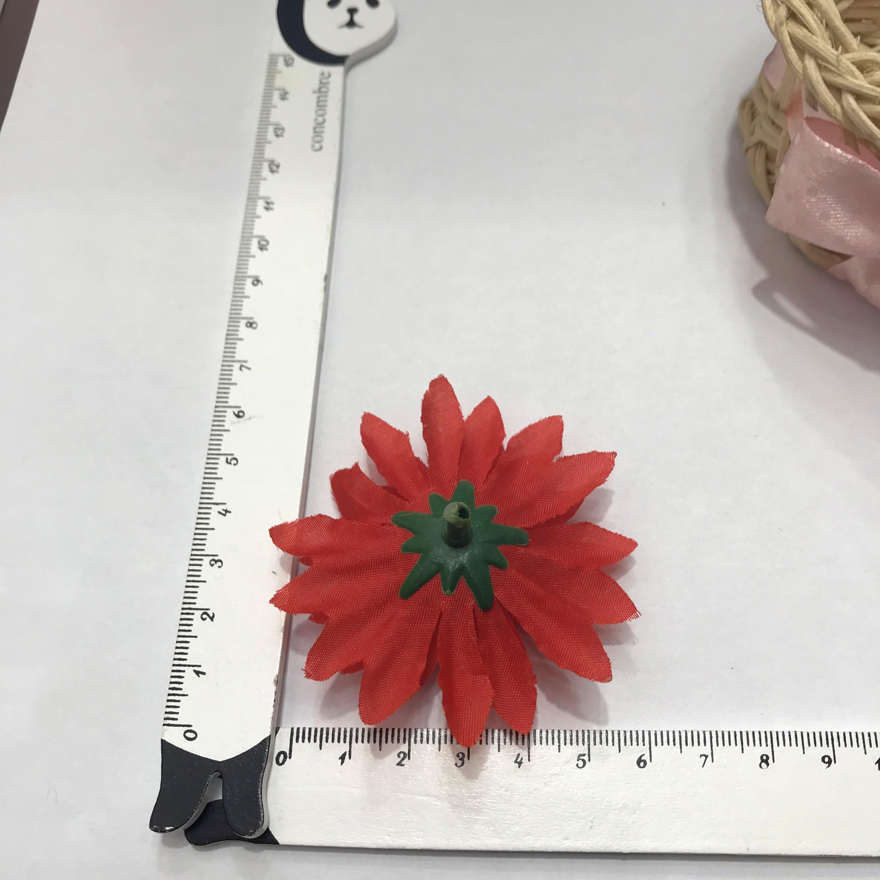 Wholesale of simulated small sunflower flower heads, African Daisy flower heads, and small chrysanthemum flower head accessories in stock Specification drawing