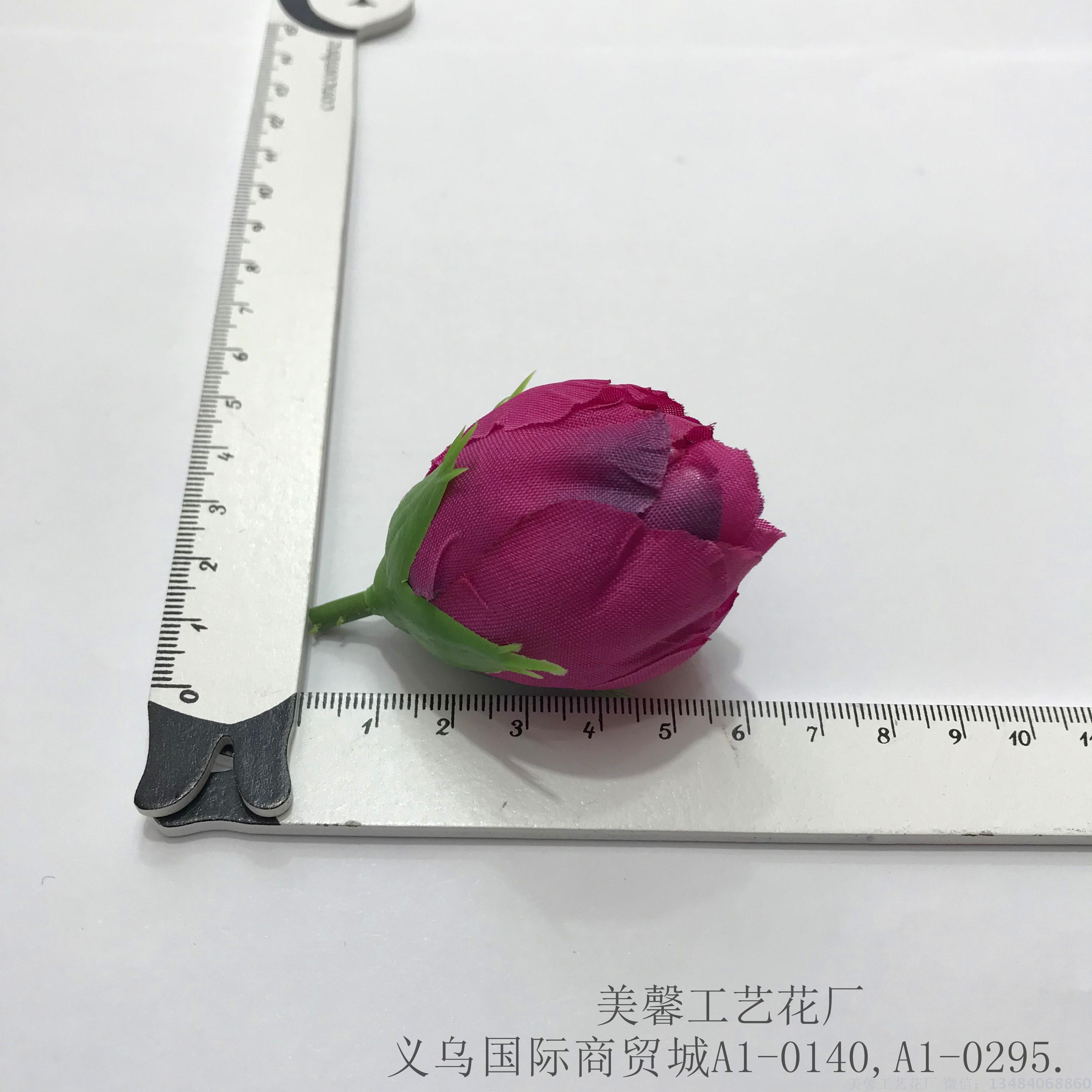 Artificial flower small rose bud craft flower, silk flower, artificial flower head jewelry accessories and supplies Application Scenario