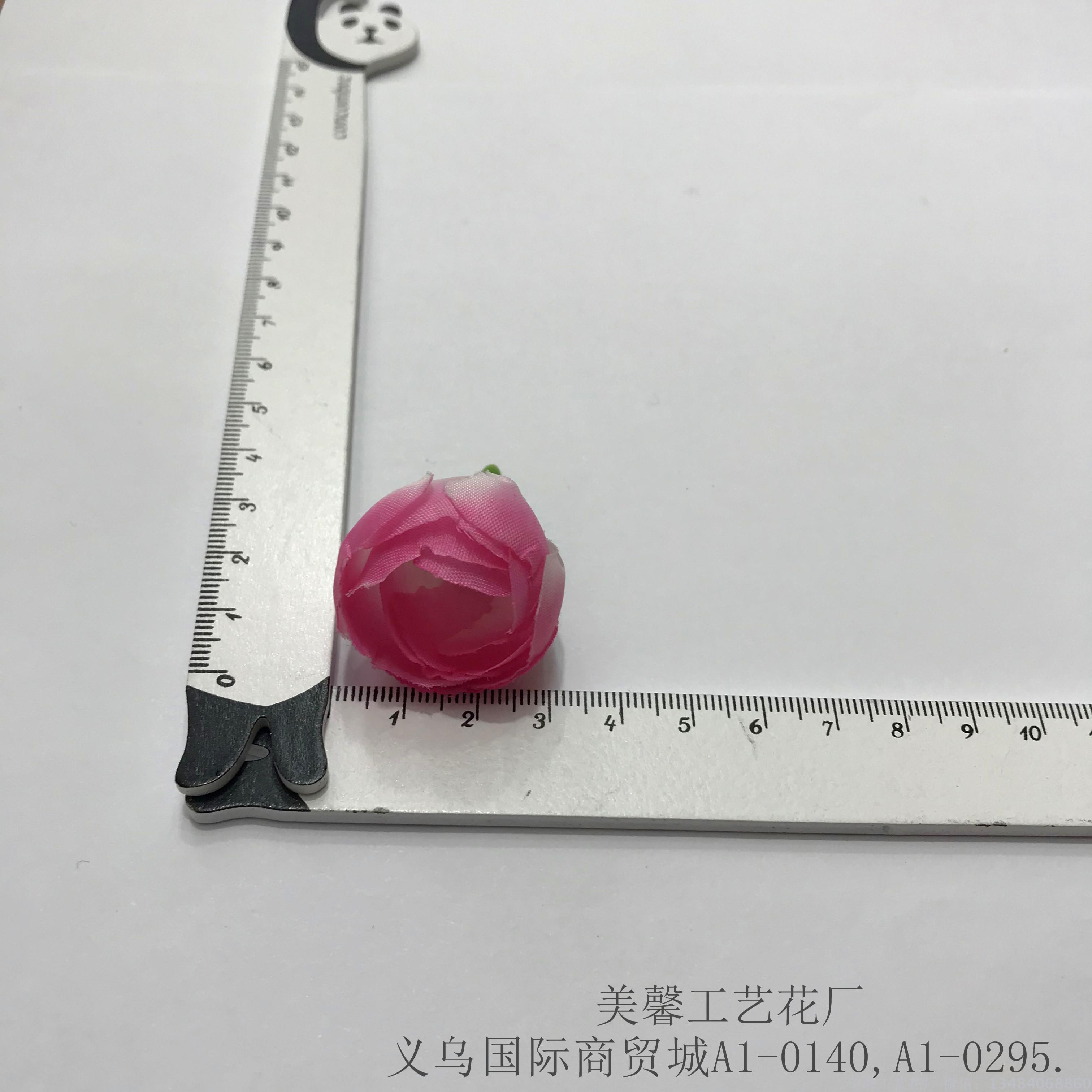 Artificial rose bud craftsmanship, fake flowers, artificial rose bud jewelry accessories and supplies details Picture