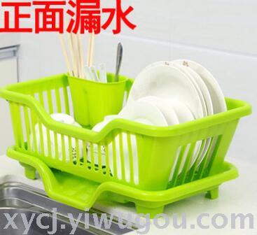 Factory direct sales of drip bowl and basin storage racks/draining bowl and plate racks, kitchen storage racks, plastic draining racks, bowl racks Specification image
