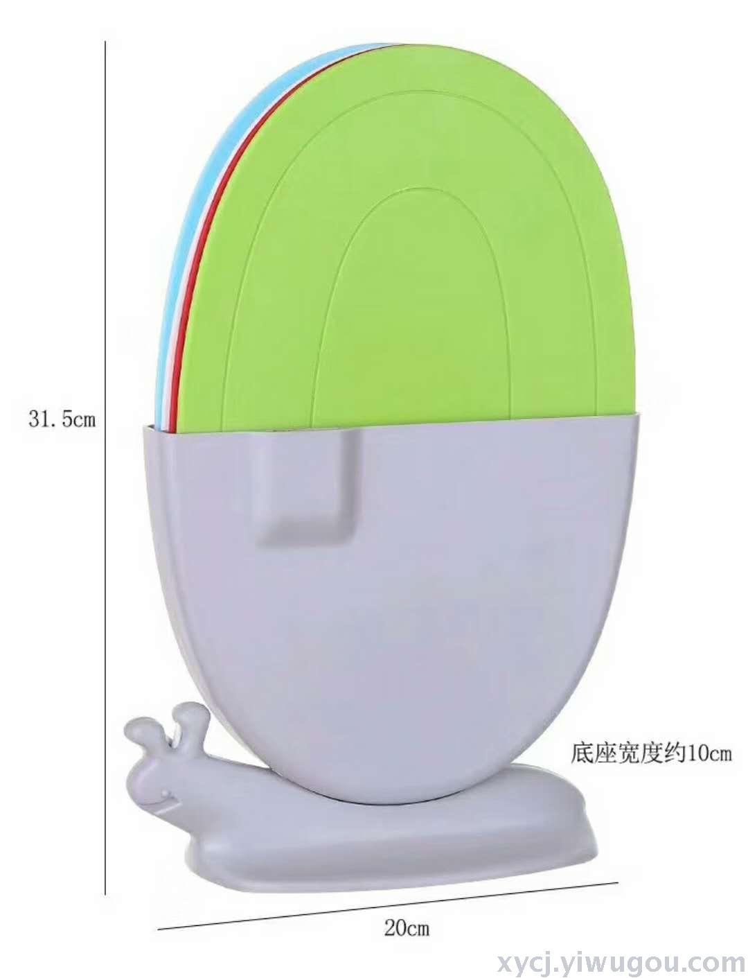 The multi-functional classified cutting board is a great helper for cleaning and keeping the kitchen sterile. Snail cutting board Application Scenario