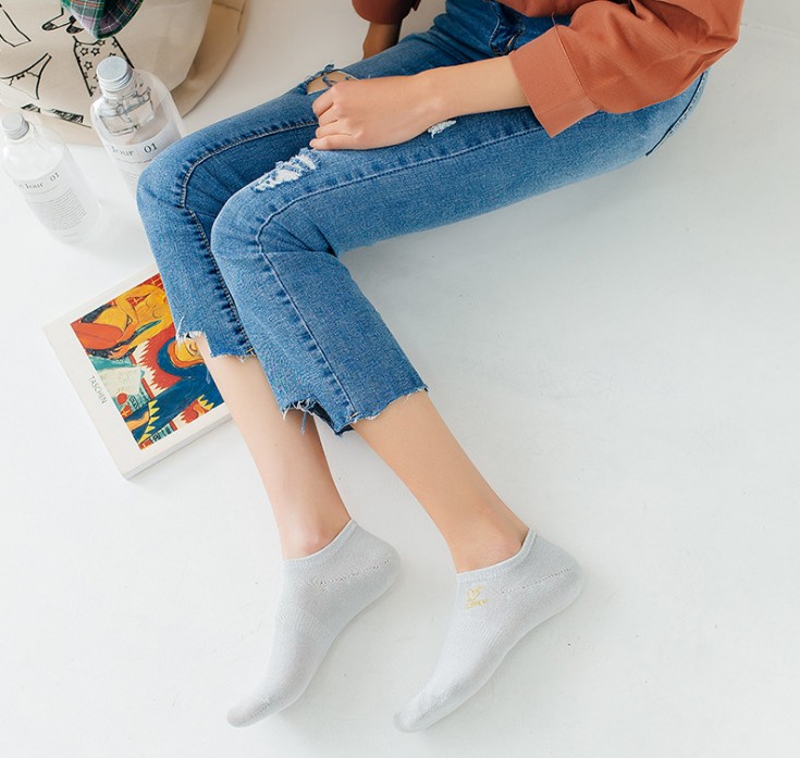 船袜、隐形袜实物图