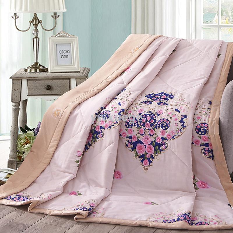 Yiwu 2022 New Products: Pure Cotton Summer Quilt, All-cotton Summer Cool Quilt, Pistachio all-cotton quilt details Picture
