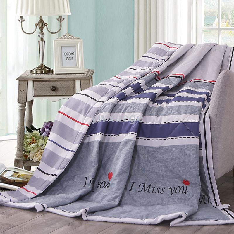 2022 New Bedding products: Bed sheets, Quilt covers, four-piece set, pure cotton summer quilt, All-cotton summer cool quilt, Shanghai-style gentleman -1 All-cotton quilt details Picture
