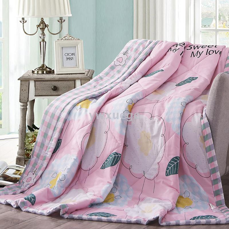 2022 New Bedding products: Bed sheets, Quilt covers, four-piece set, pure cotton summer quilt, All-cotton summer cool quilt, Shanghai-style gentleman -1 All-cotton quilt
