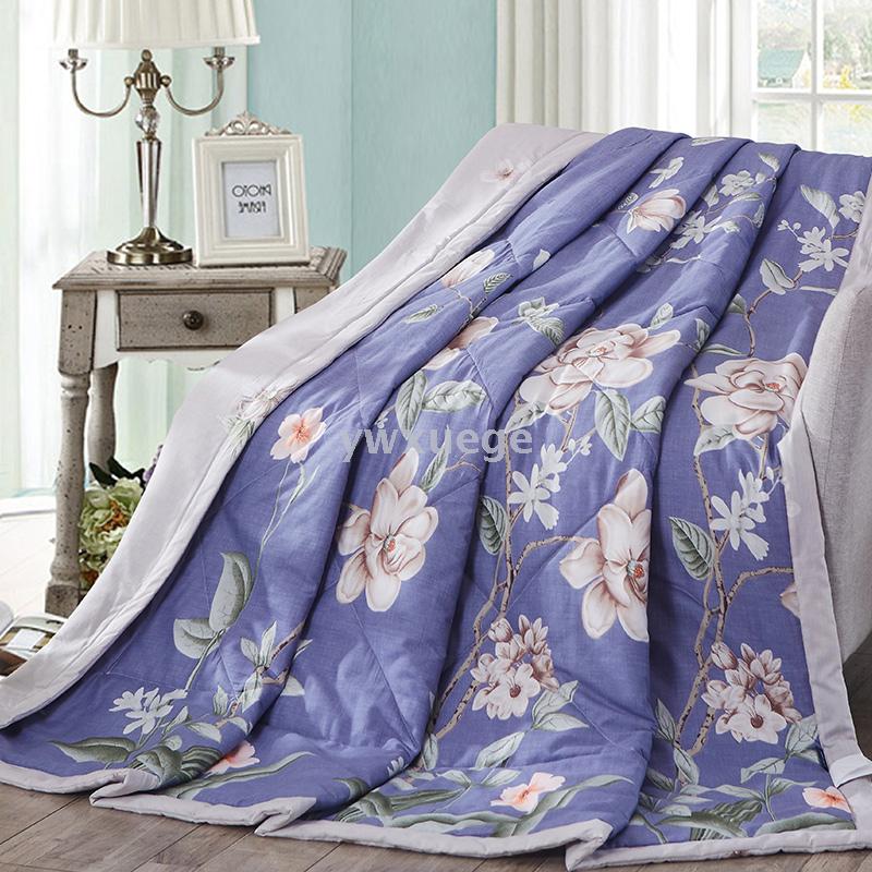 2021 New Products: Pure Cotton Summer Quilt, All-cotton Summer Cool Quilt, Rain Dew Flower Fragrance All-cotton quilt