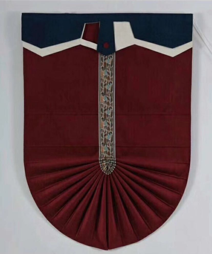 High-grade fan Roman curtain wholesale and retail Specification drawing