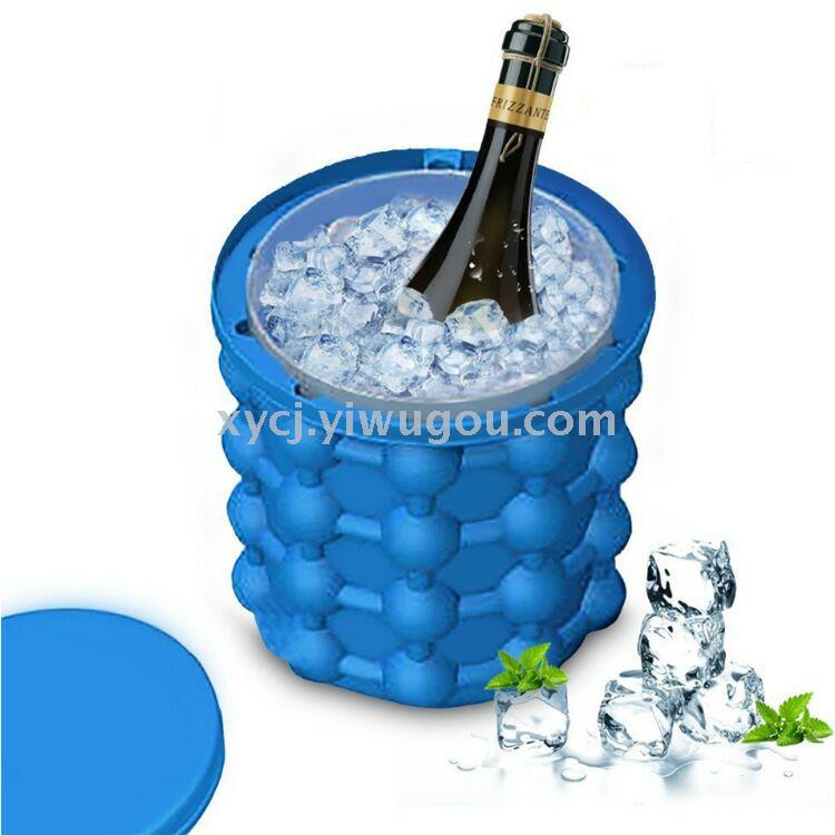 Saving Ice Cube Maker  TV产品 irlde ice genie 冰桶 硅胶冰桶