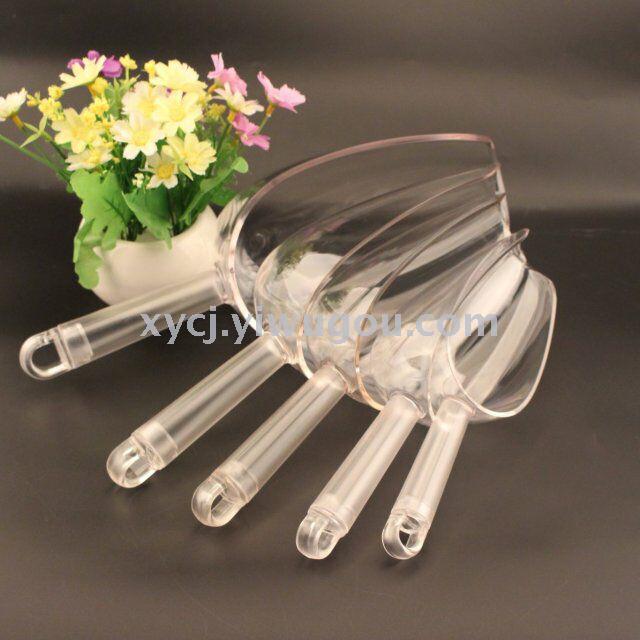 Plastic oblique flat shovel Flat shovel Ice shovel rice shovel multigrain shovel