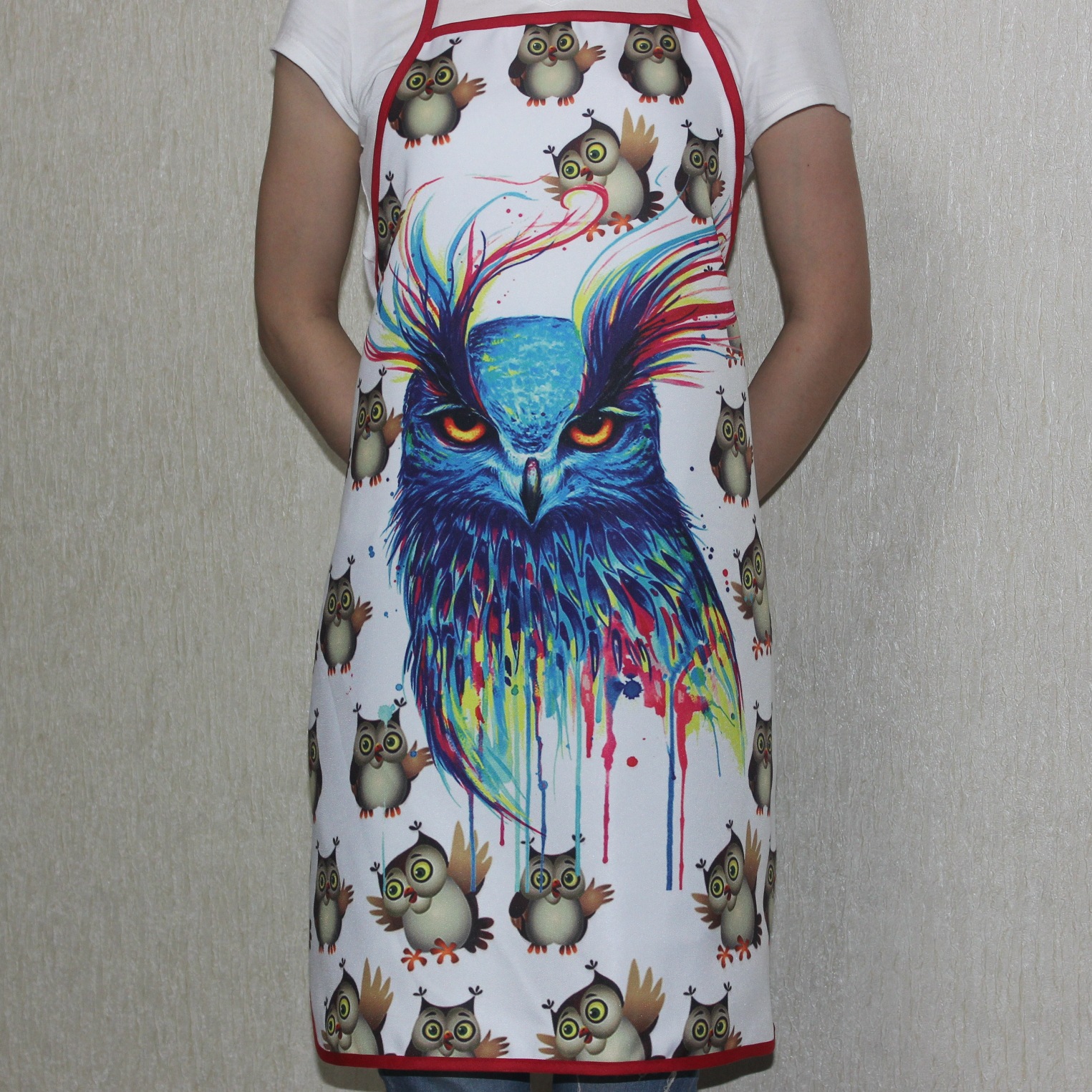 Owl Apron Kitchen apron Household apron